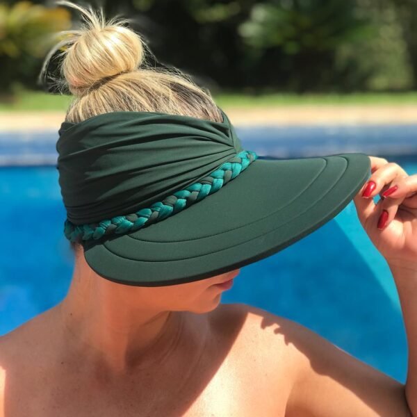 Viseira Nefertiti Verde