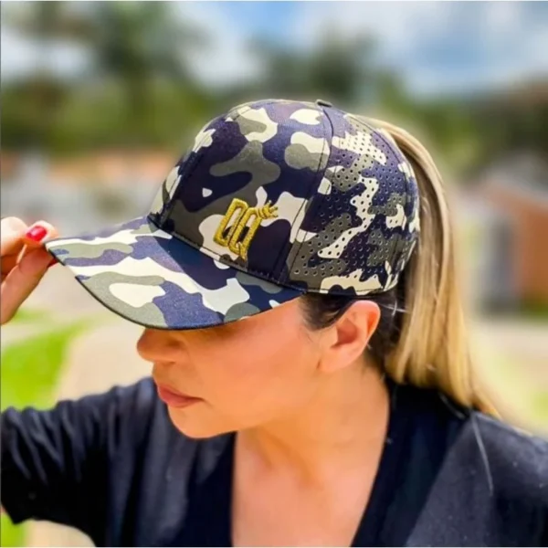 Boné Camuflado Rabo de Cavalo Donna Queen